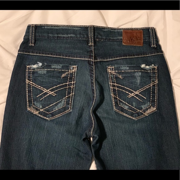 BKE Jeans Size 27 Stretch DREW Bootcut - Amazing! - Picture 6 of 8